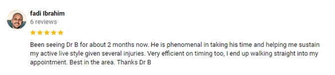 Chiropractic St. George UT Fadi Testimonial Chiropractic St. George UT Fadi Testimonial